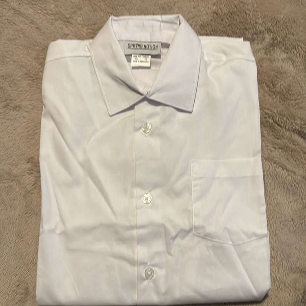 Long sleeve white shirt size 16